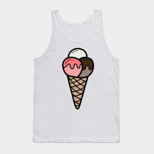 Ice Cream Cone Tank Top